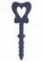 TABOOM Silicone Paddle & Plug Set - Butterfly Shape, Black, 2-in-1 Design