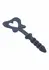 TABOOM Silicone Paddle & Plug Set - Butterfly Shape, Black, 2-in-1 Design