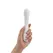 Tenga Iroha Mai Tsuru - Haptic Wave Silicone Intimate Massager, Pink