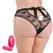 Happy Rabbit Plus Size Remote-Controlled Wearable Vibe Set Black
