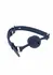 TABOOM Silicone Mouth Gag Adjustable Strap Black 8713221832801