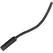 ElectraStim Silicone Noir Flexible 7mm Bi-Polar Urethral Probe Black
