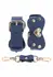 TABOOM Silicone Wrist Cuff Set Adjustable Black - Premium Design