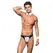 ENVY Tuxedo 3-Piece Costume Set with Collar & Cuffs M/L Black-White