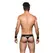 Envy Biker Themed 3-Piece Costume Set M/L - Hat, Cuffs, Bikini Bottom