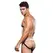 ENVY Logo Elastic Mesh Jockstrap White L/XL Breathable Design
