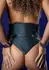 TABOOM Bondage Couture Belt Vegan Leather Adjustable Black S
