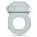 Oxballs Glowdick LED Intimate Ring Clear Ice - Ergonomic, Illuminated Design