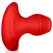 Oxballs Glowhole-2 Hollow Plug Large Red Morph with LED Insert 15.2cm