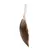 Bye Bra Silicone Pull-Ups Brown M - Reusable Adhesive Solution 10cm