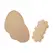 Bye Bra F-H Breast Lift Pads & Satin Covers Nude - Cotton, Waterproof