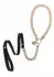 TABOOM Dona Statement Collar Rose Gold Metal Adjustable Design