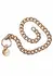 TABOOM Dona Statement Collar Rose Gold Metal Adjustable Design