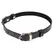 Sportsheets S&M Double Buckle Day Collar Black Adjustable Gold Detail