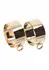 TABOOM Dona Wrist Cuffs Rose Gold - Elegant Metal Accessory