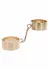 TABOOM Dona Wrist Cuffs Rose Gold - Elegant Metal Accessory