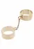 TABOOM Dona Wrist Cuffs Rose Gold - Elegant Metal Accessory