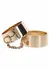 TABOOM Dona Wrist Cuffs Rose Gold - Elegant Metal Accessory