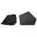Sportsheets Pivot Positioner Ergonomic Foam Wedge Black 17x6in