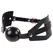 Sportsheets S&M Brat Adjustable Ball Gag - Soft Silicone, Black-Pink