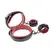 Sportsheets Saffron Thigh & Wrist Restraint Set, Adjustable Faux Leather