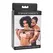 Sportsheets Saffron Adjustable Vegan Leather Gag Set Black/Red