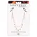 Sportsheets Amber Adjustable Gold-Plated Nipple Clamps with Beaded Chain