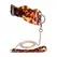 Sportsheets Amber Adjustable Collar and Leash - Tortoiseshell Design