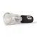 CRUIZR CS07 Advanced Vibrating Intimate Pump - 5 Modes, Transparent, 24.1cm