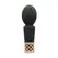 Pillow Talk Secrets Pleasure Wand Black - Compact Flexible Massager