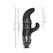 Mystim Hop Hop Bob eStim Black - Dual-Function Vibrator, 16.5 cm