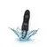 Mystim Hop Hop Bob eStim Black - Dual-Function Vibrator, 16.5 cm
