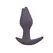 Fun Factory Bootie Fem Intimate Plug, Asymmetrical, Dark Taupe, 8.5 cm