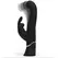 Happy Rabbit G-Spot Stroker Black - Silicone Rechargeable Intimate Machine