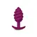 Gvibe Gplug Twist 2 Sweet Raspberry Silicone Plug 3.9 cm Ergonomic