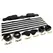 Sportsheets Under the Bed Restraint System Special Edition, 6 Points, Gold Hardware