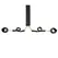 Sportsheets Under the Bed Restraint System Special Edition, 6 Points, Gold Hardware