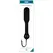 Sportsheets Sincerely Onyx Black Acrylic Bow Tie Impact Paddle 34cm