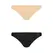 Bye Bra Invisible Brazilian Briefs 2-Pack Nude & Black S Soft Seamless