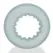 Oxballs AXIS Rib Griphold Comfort Ring Clear Ice Plus+Silicone 5 cm