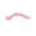 Shunga Zoa Light Pink Intimate Massage Device Ergonomic 270mm