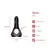 Magic Motion Rise Black - Double Intimate Ring with App Control