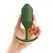 b-Vibe Snug Plug 4 Weighted Silicone Anal Model Army Green 257g 4.3x14cm