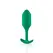 b-Vibe Snug Plug 2 Green Weighted Silicone Intimate Trainer 114g 3x11.4cm