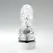 Tenga Aero Silver Intimate System with Adjustable Suction, Medium Size