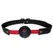 Sportsheets S&M Hush Ball Gag - Adjustable Breathable Model, Black