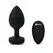 b-Vibe Vibrating Jewel Plug XXL Black - 15 Modes, USB Rechargeable, 12.2 cm