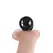 b-Vibe Vibrating Jewel Plug XXL Black - 15 Modes, USB Rechargeable, 12.2 cm