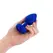 b-Vibe Vibrating Jewel Plug L/XL Navy - Silicone, Rechargeable, 15 Modes