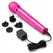 Le Wand Massager Magenta - Multi-Intensity Rechargeable Wand, 340mm